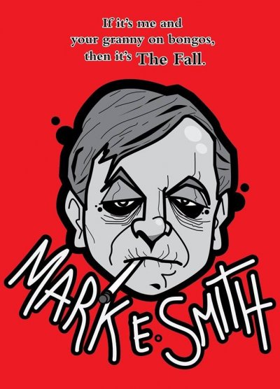 Mark E Smith Poster by Stanley Chow