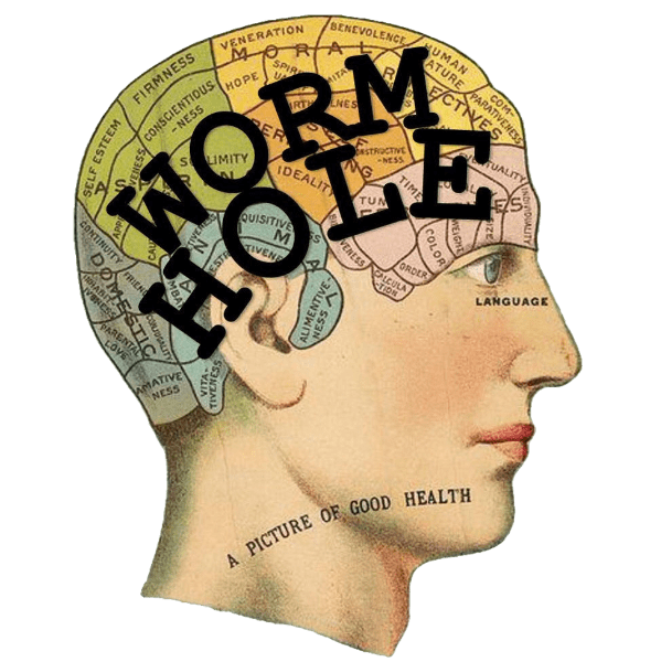Wormhole World Transparent Label Logo